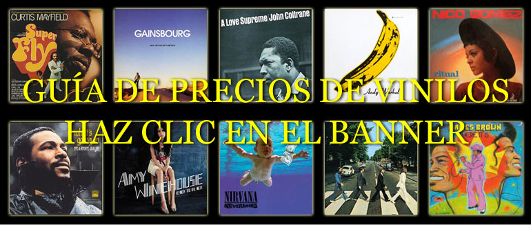 Precios y cotaciones de vinilos 33RPM y 45 RPM